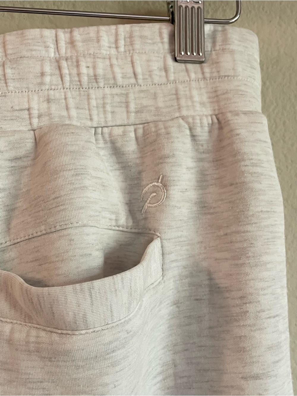 Varley Ivory Marl The Relaxed Pull On Pants Size Large - Picture 11 of 16